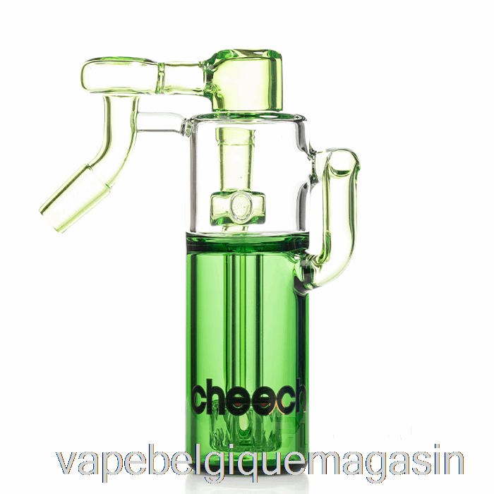 Vape Belgique Cheech Verre 14mm Recyclez Votre Cendrier Vert